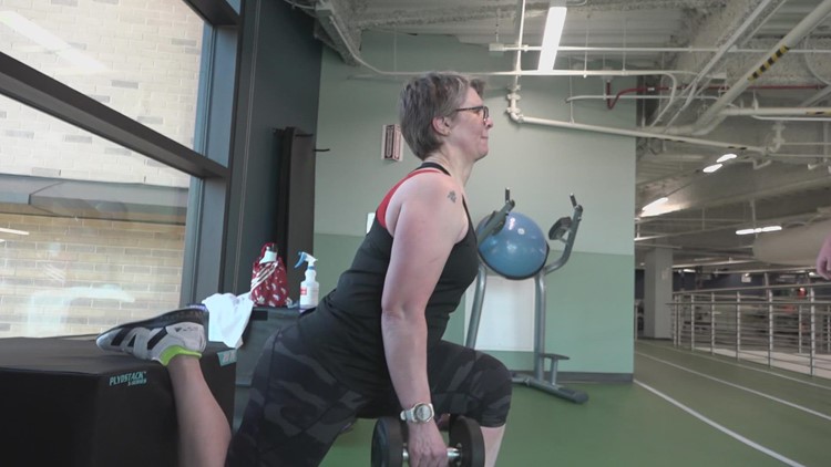 After hit by car while biking, Cone Health helps woman reach fitness goals
