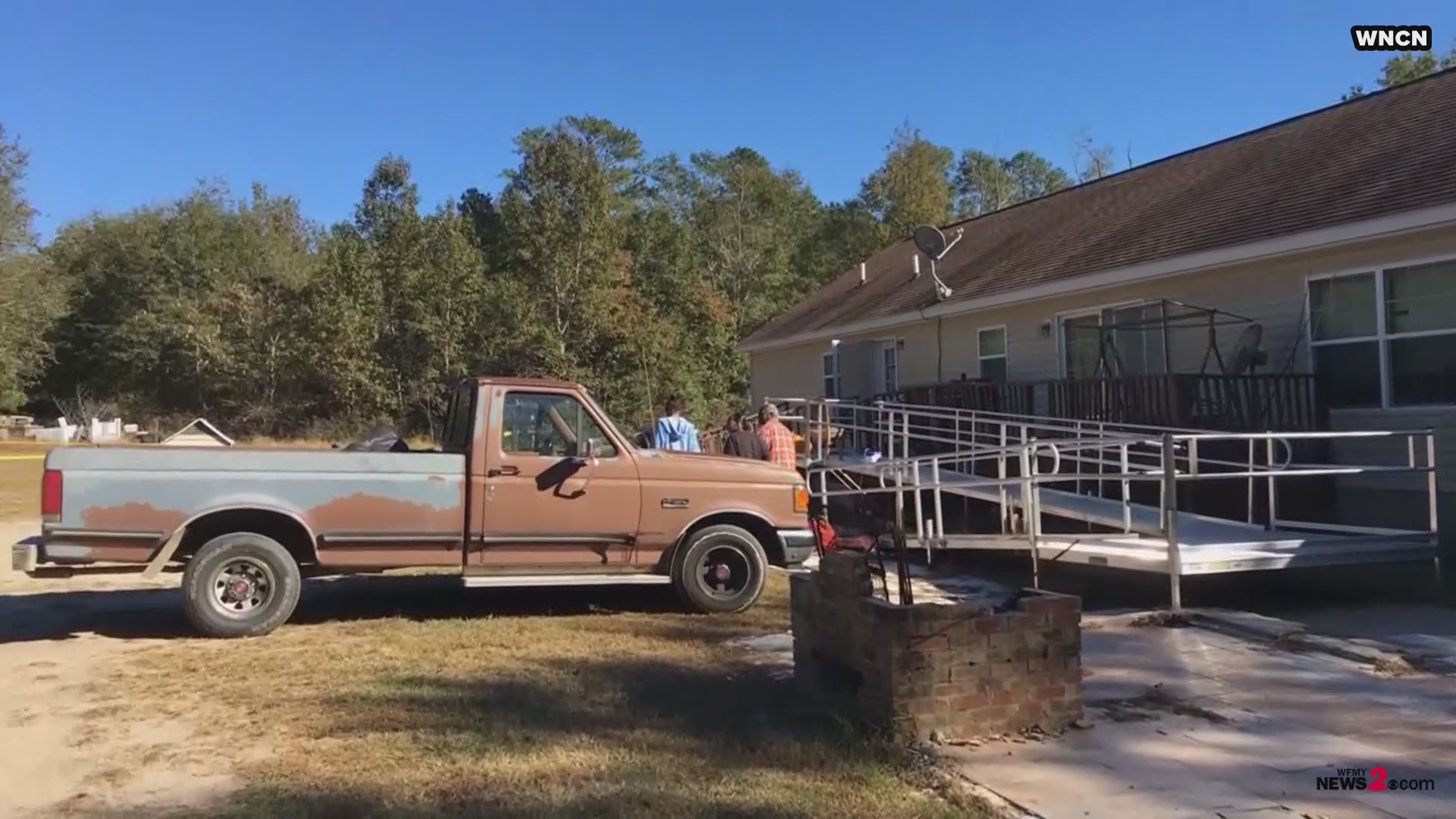 A military aircraft had its cargo drop early over a neighborhood in rural Harnett County, North Carolina. 
The C-130 was on heavy-drop training Wednesday afternoon when a Humvee it was carrying was released. It came down via parachute and landed in a woo