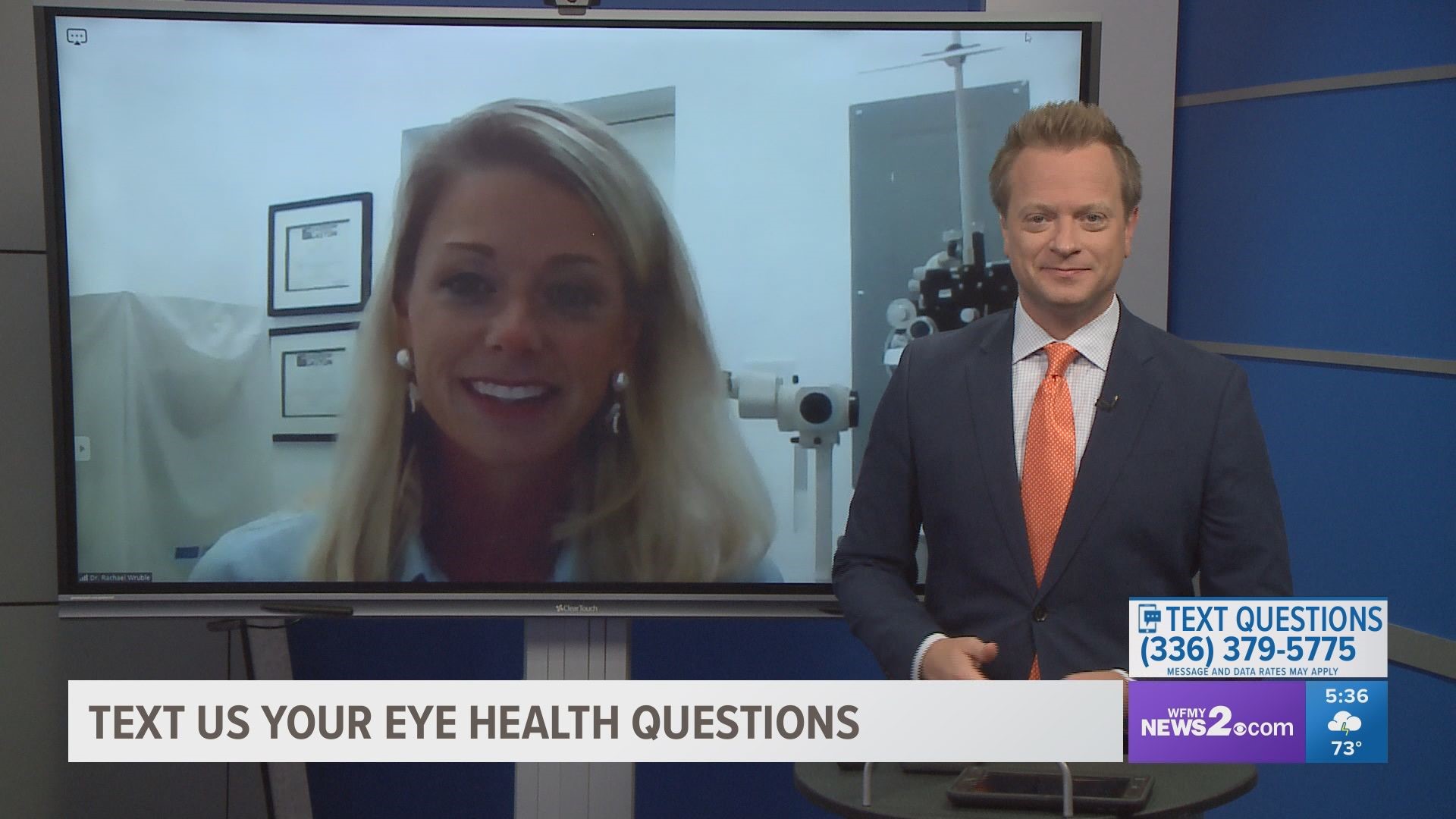 Dr. Rachael Wruble, the President of the North Carolina Optometric Society, answers your questions.