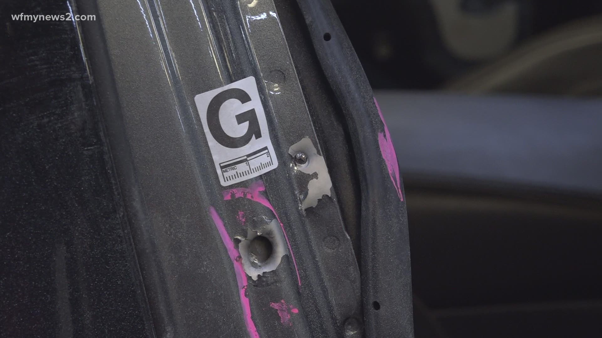 A Greensboro repair shop says more customers are in need of car repairs to remove bullet holes.