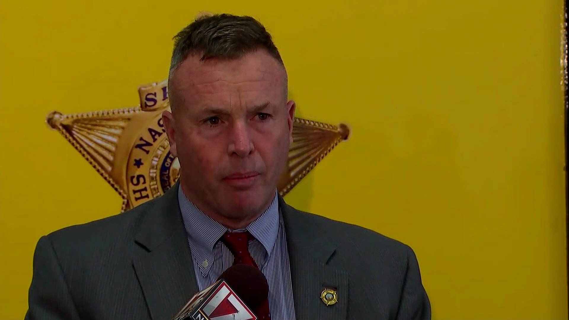Nash County Sheriff Keith Stone held a news conference on Friday at about the same time that Lynn Keep was walked into the Nash County Sheriff's Office.