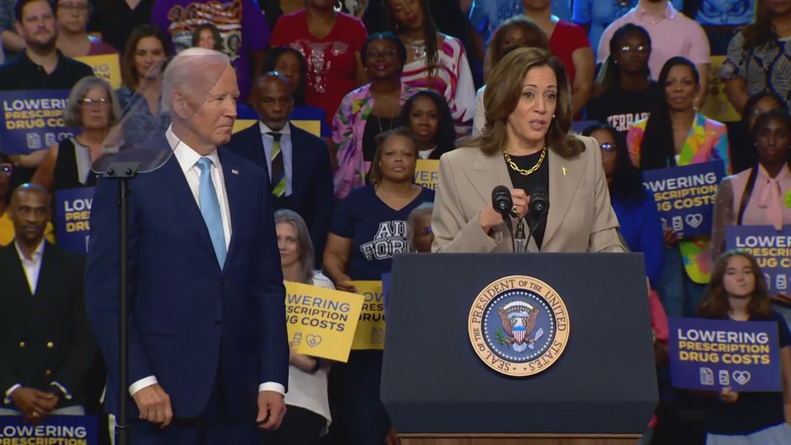 VP Kamala Harris in Raleigh | wfmynews2.com