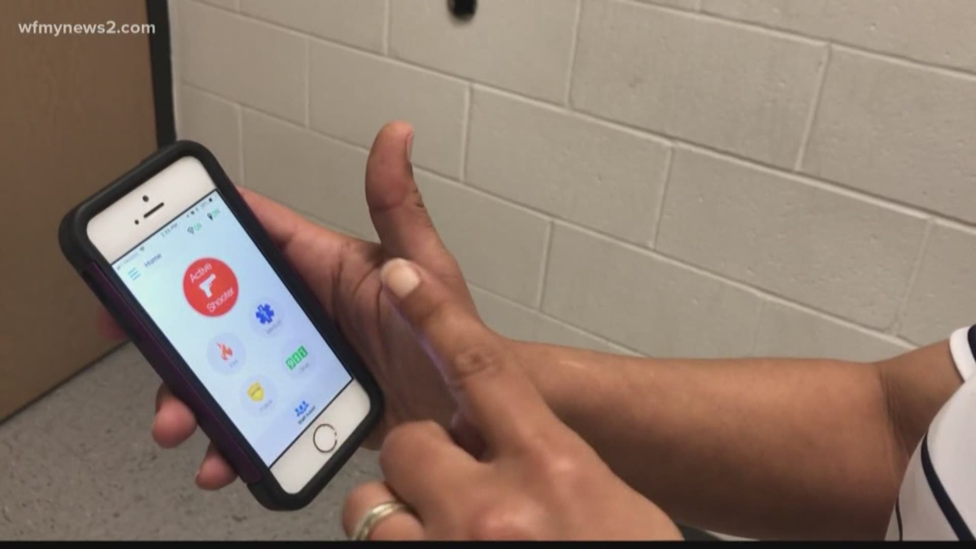 NC School District Experimenting With "Panic Button" App