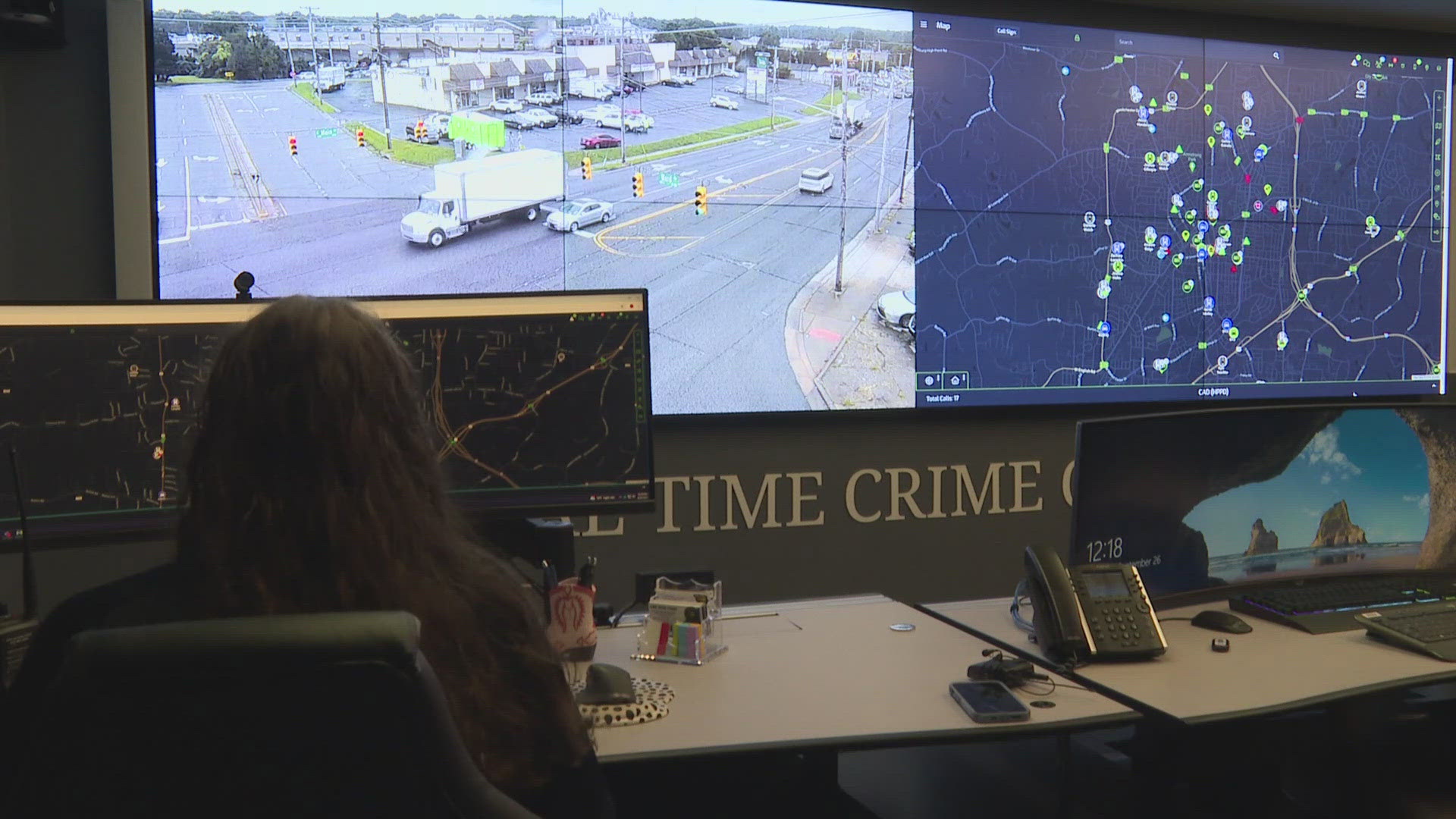 It's a fairly new operation that uses technology to help officers respond to crime quicker.