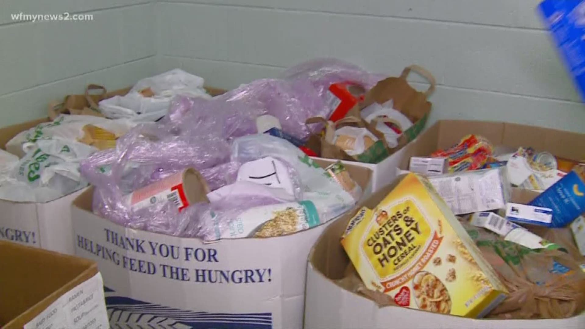 Greensboro Urban Ministry is collecting donations for people suffering from hunger and homelessness.