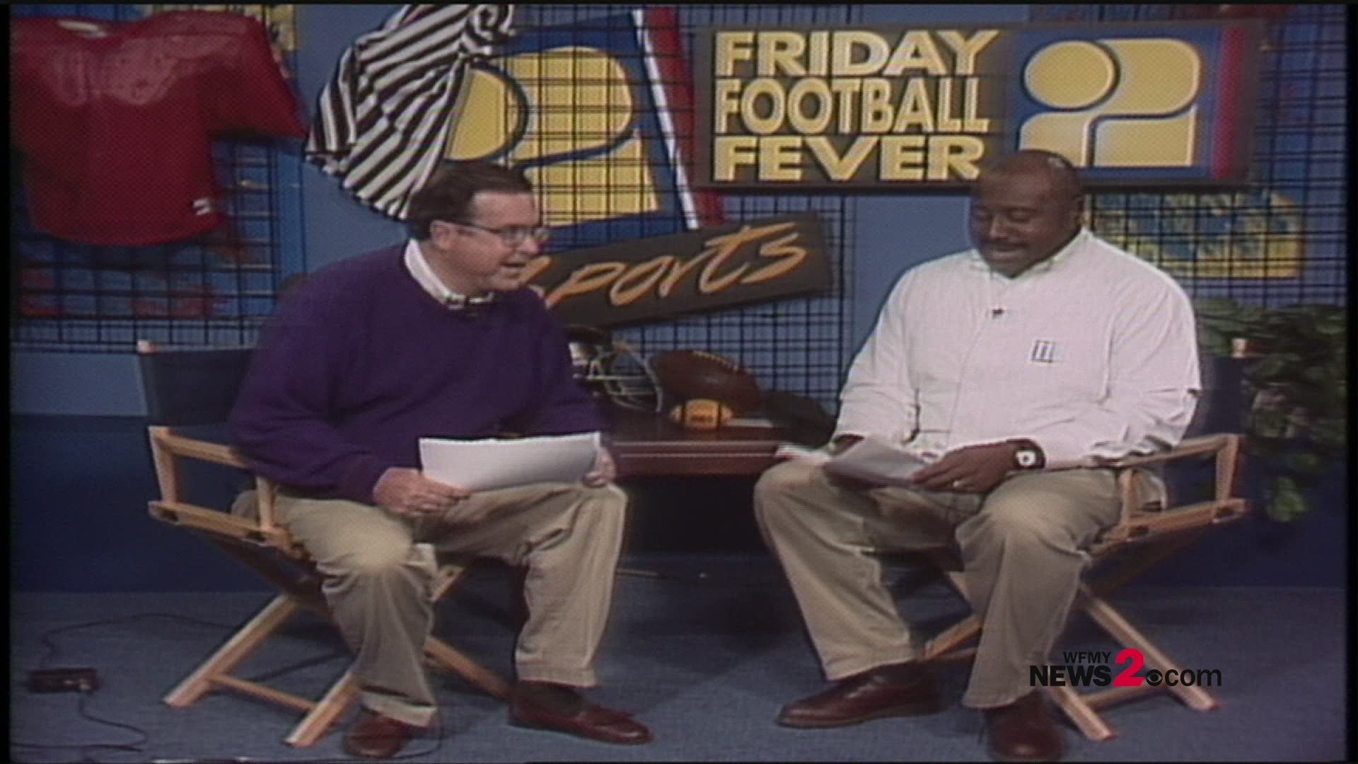 Former WFMY News 2 sports anchor Sam Crenshaw remembers his time with Mike Hogewood.