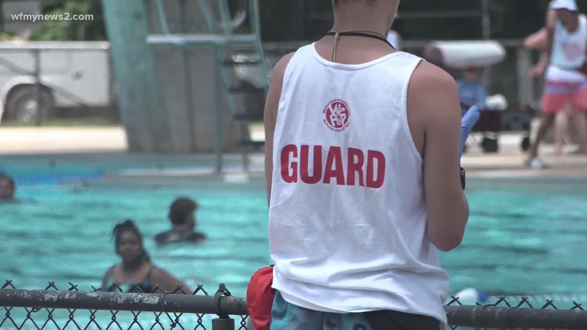 Pools across the Triad are opening for the summer season. Lifeguards at some of those locations discuss how their jobs have changed.