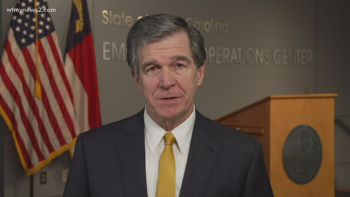 One On One Interview With North Carolina Governor Roy Cooper After Five Days In Phase One 4340