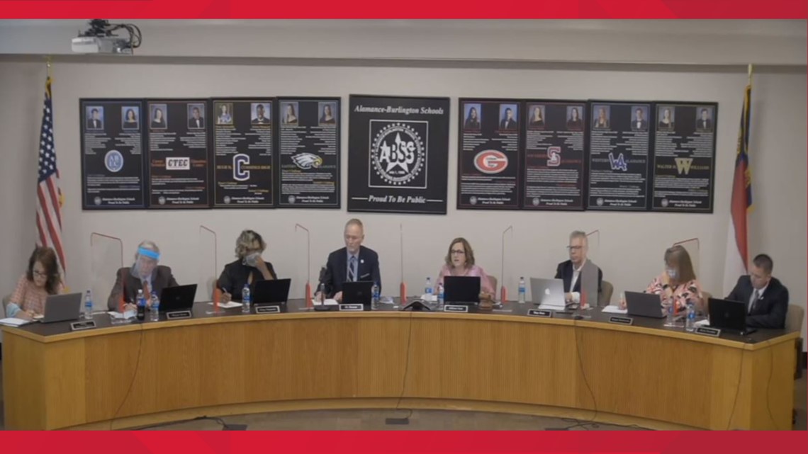 Alamance-Burlington School Board meeting gets heated - Vimarsana News