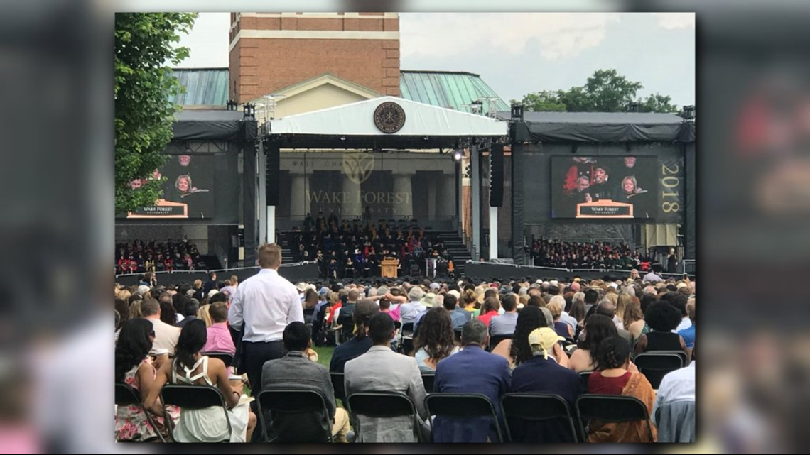 PHOTOS Wake Forest University Commencement