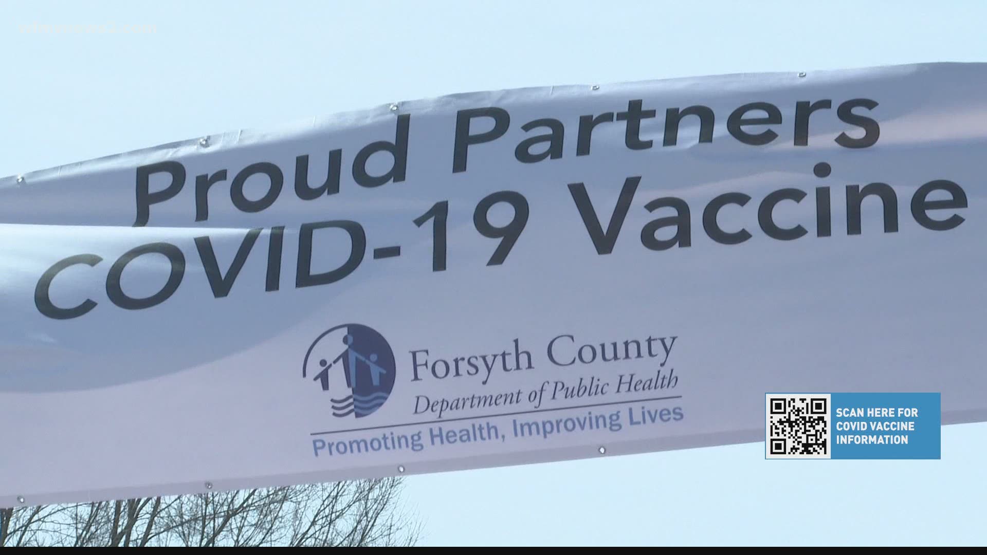 8,400 more people will get vaccinated at a mass vaccination clinic at the Winston-Salem Fairgrounds.