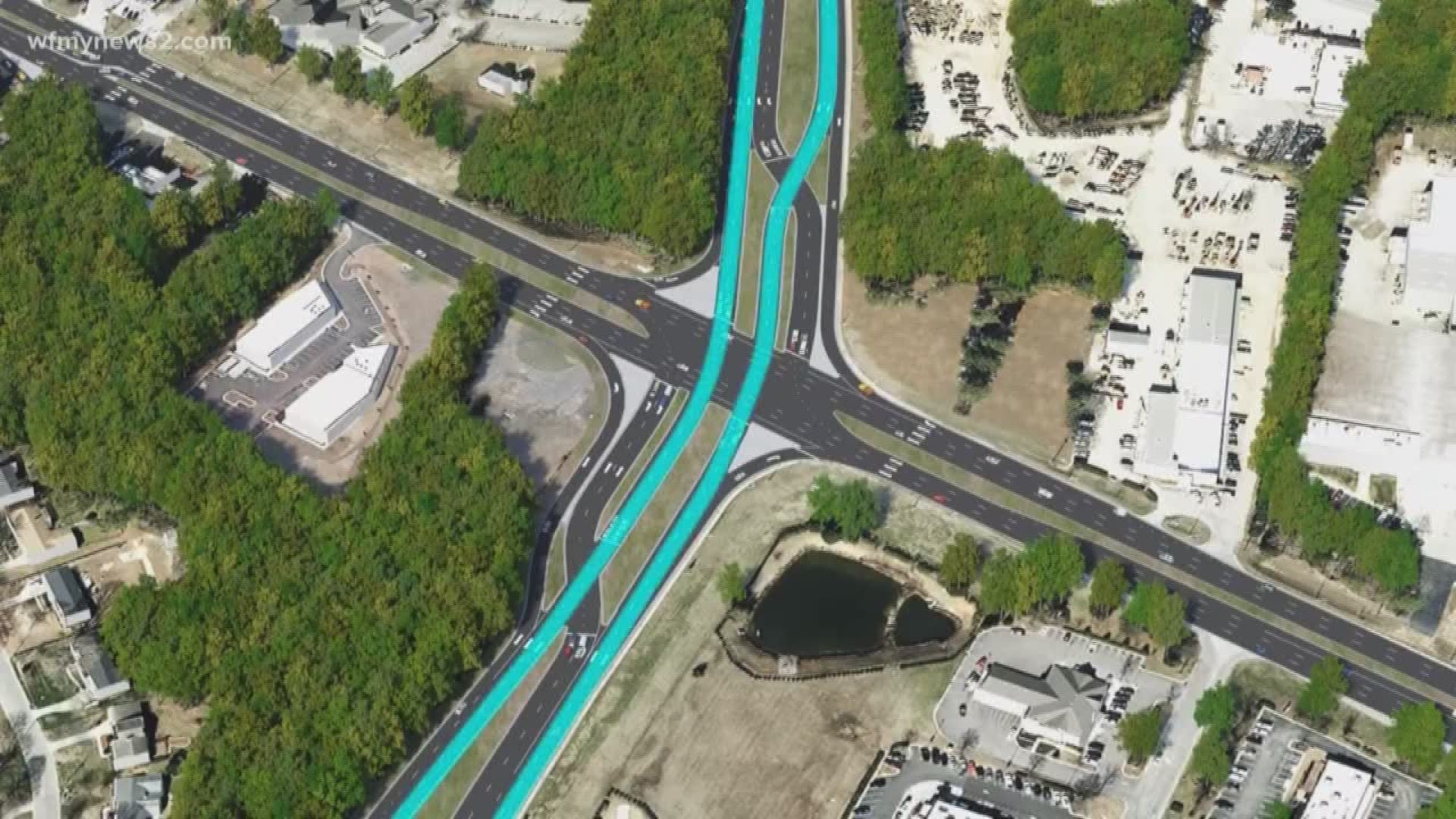 NCDOT hopes the new type of intersection could help cut down on congestion