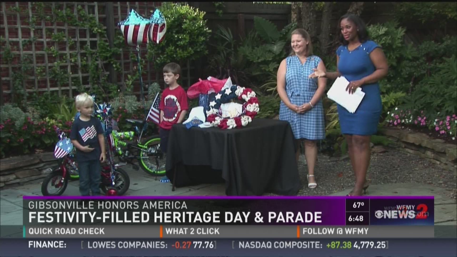 Gibsonville Celebrates July 4th with Patriotic Parade & Kids