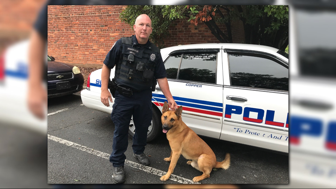 Reporting For Duty K 9 Officer Copper Winston Salem Police Newest Crime Fighter 3675