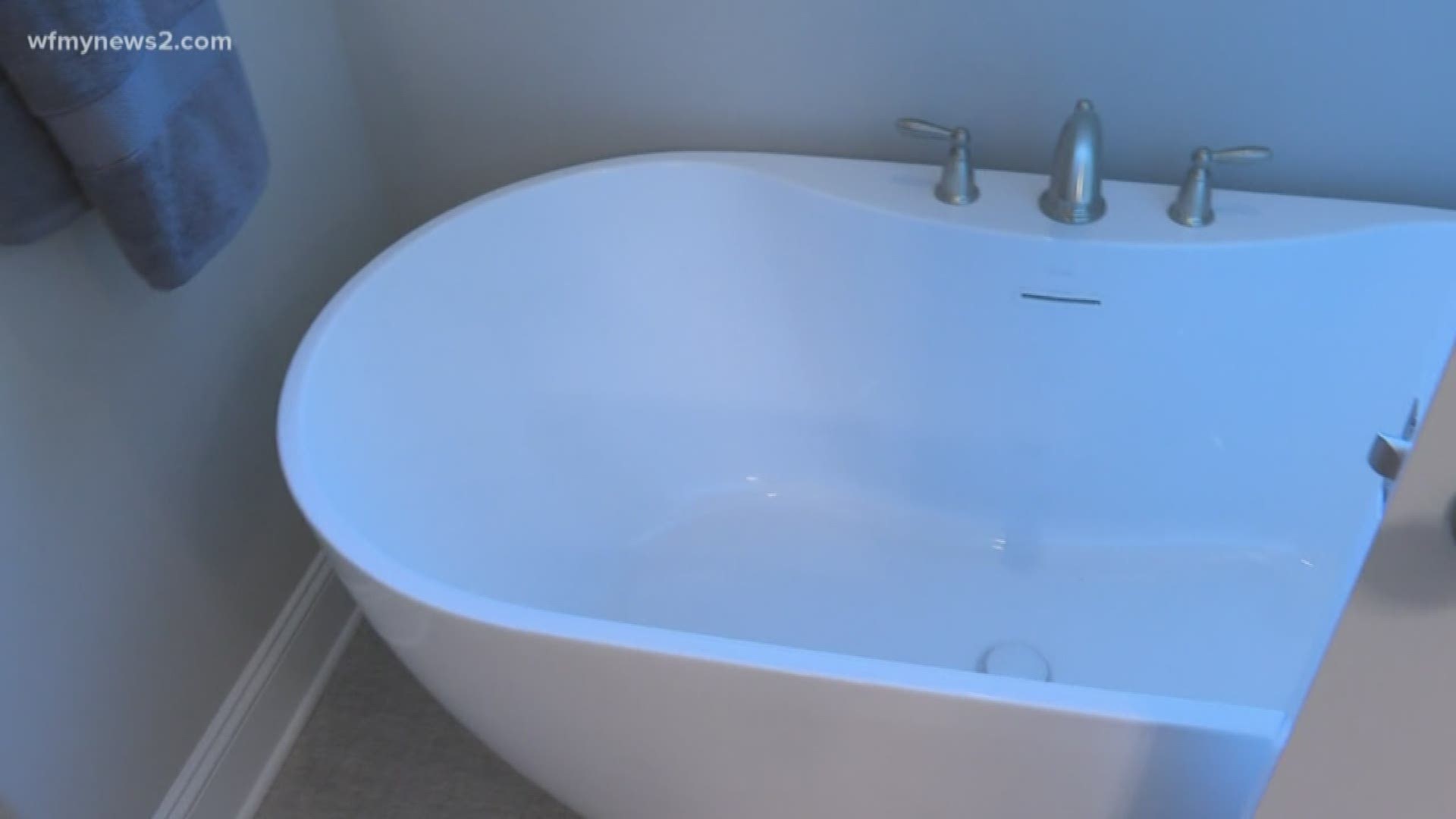Tom Garcia shows you what to look for in a bathroom as you go on this year's Triad Parade of Homes.