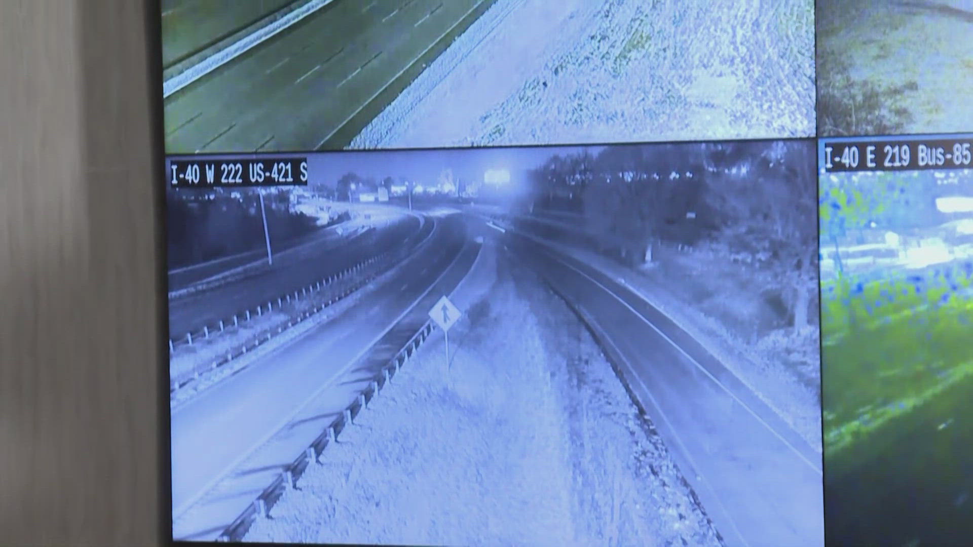 Guilford County traffic officials warn drivers about icy road ...