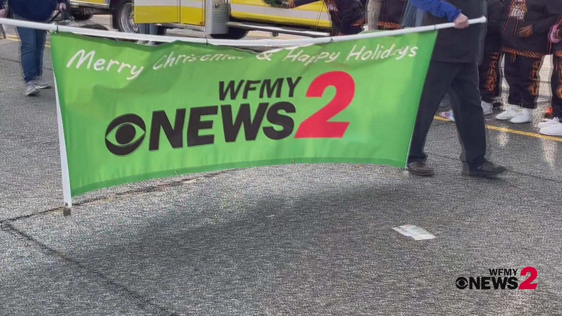 WFMY News 2 had a blast at the High Point Holiday Parade! We got to connect with our community and hand out reindeer antler headbands!