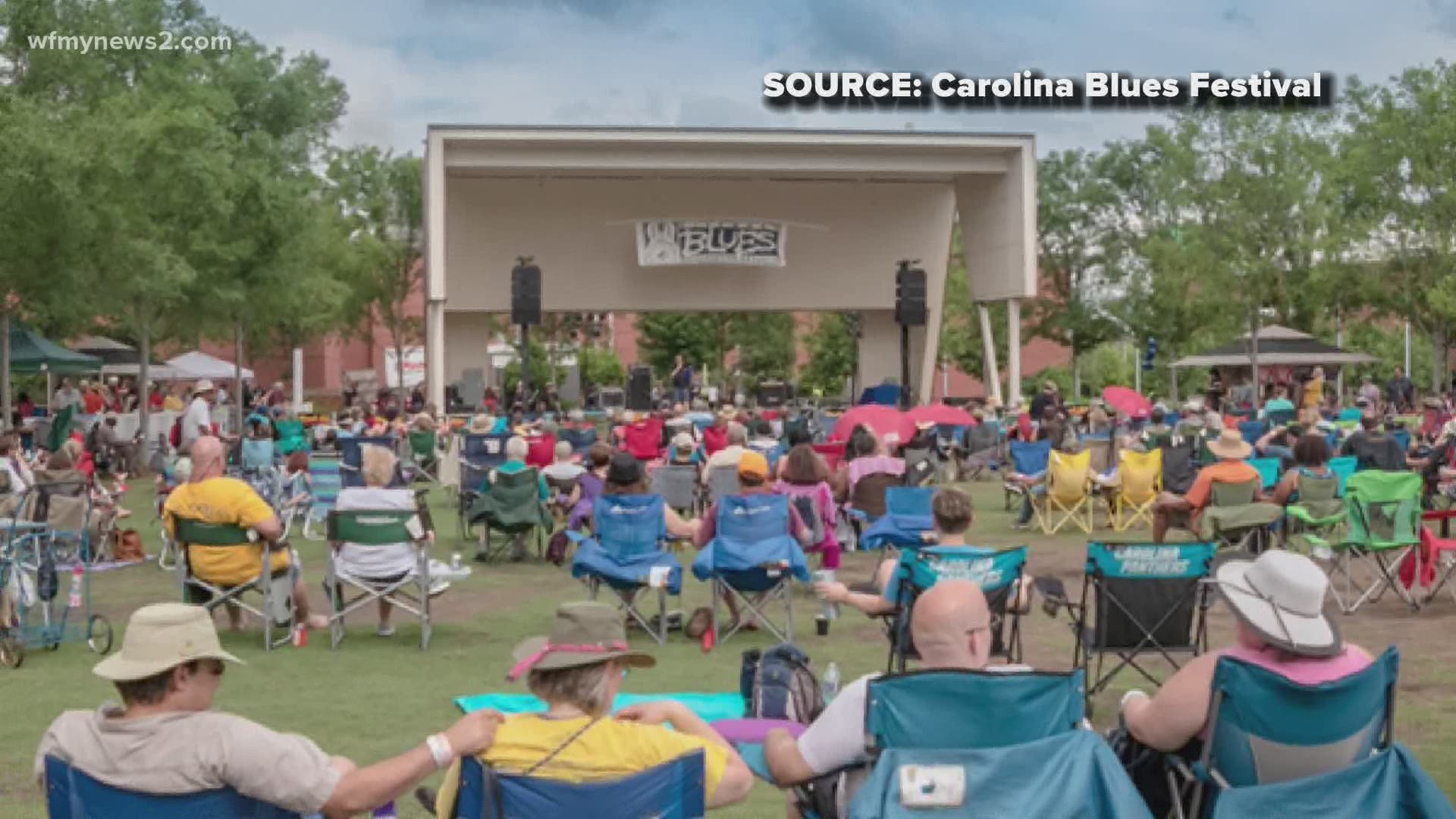 Many music festivals have been delayed or canceled because of coronavirus. The Carolina Blues Festival is planning some live and some virtual acts.