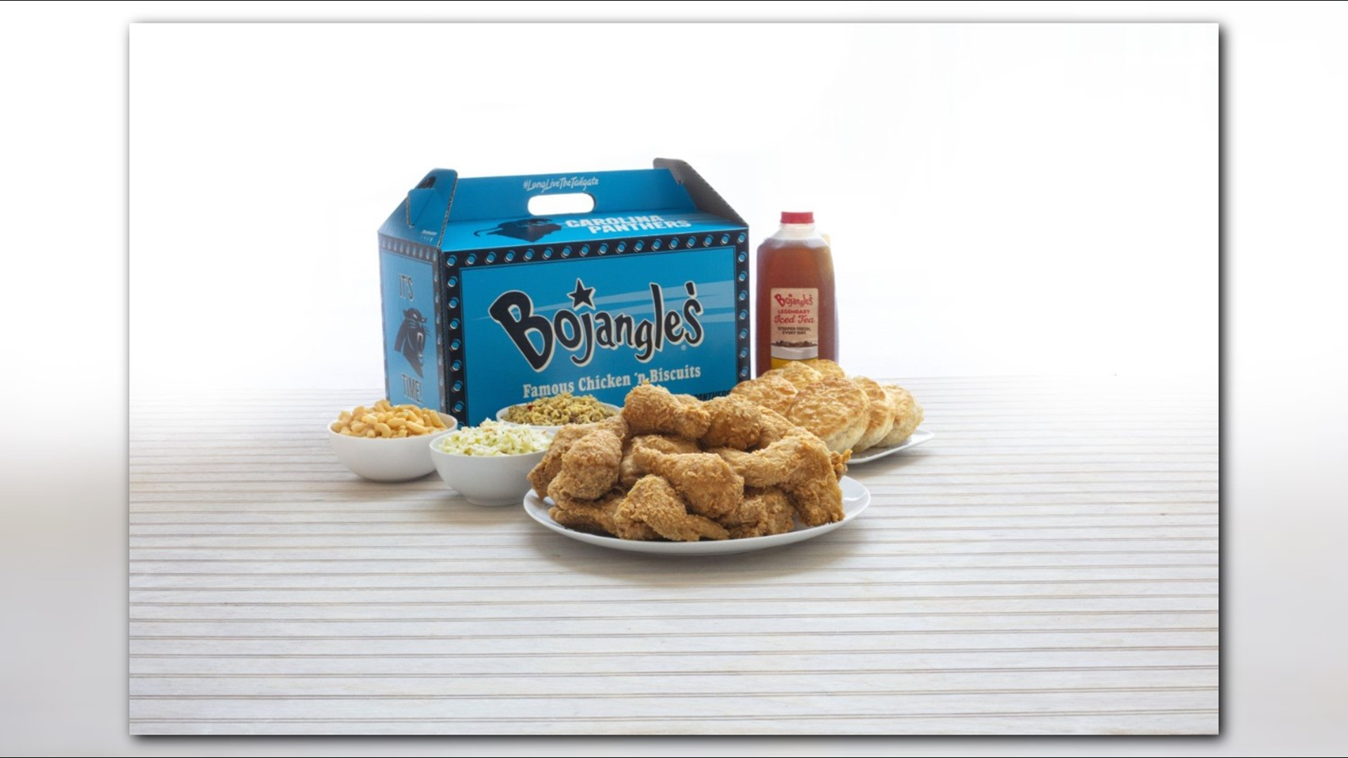Bojangles' Unveils Carolina PanthersThemed 'Big Bo Box'
