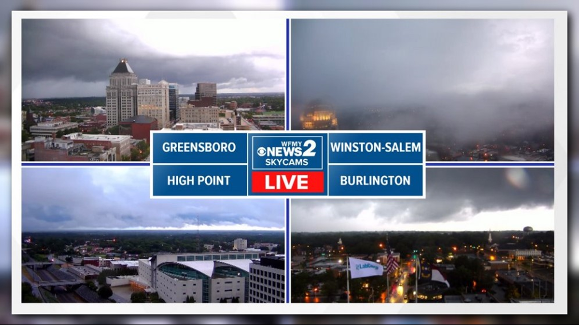 Strong Storms Across The Triad Cause Flooding, Knock Down Trees ...