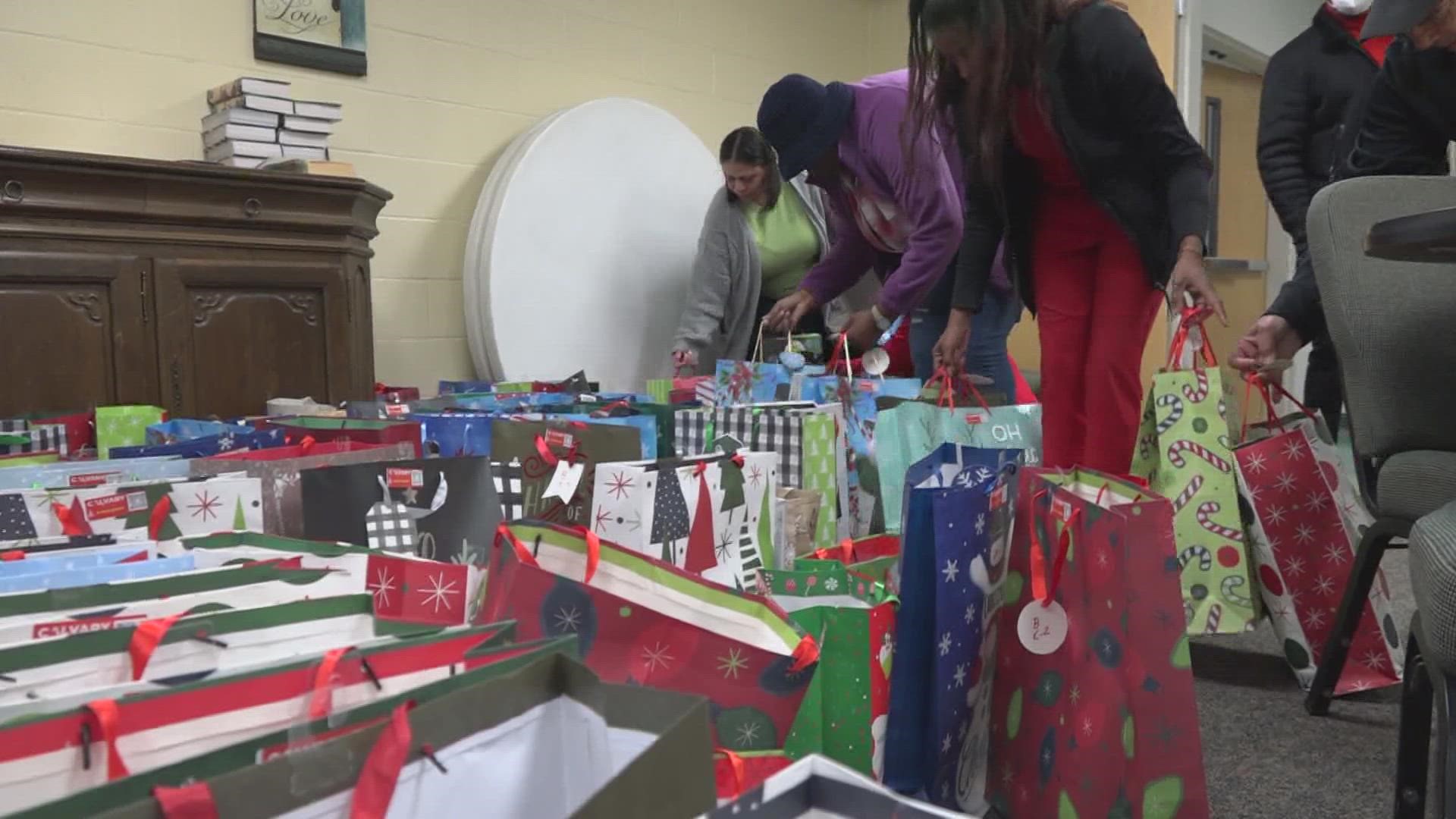 Calvary Christian Center picked the school for its annual Joy of Giving event. They are providing gifts and a meal to Bessemer Elementary students and their families