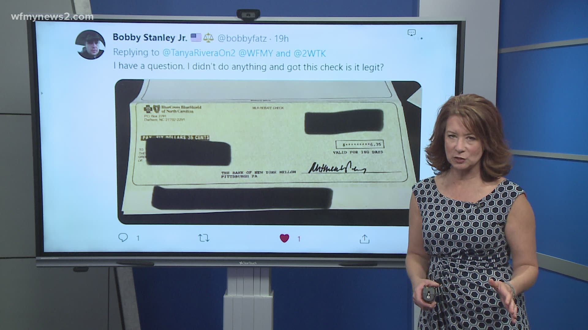 BCBS is sending out rebate checks. Find out why.