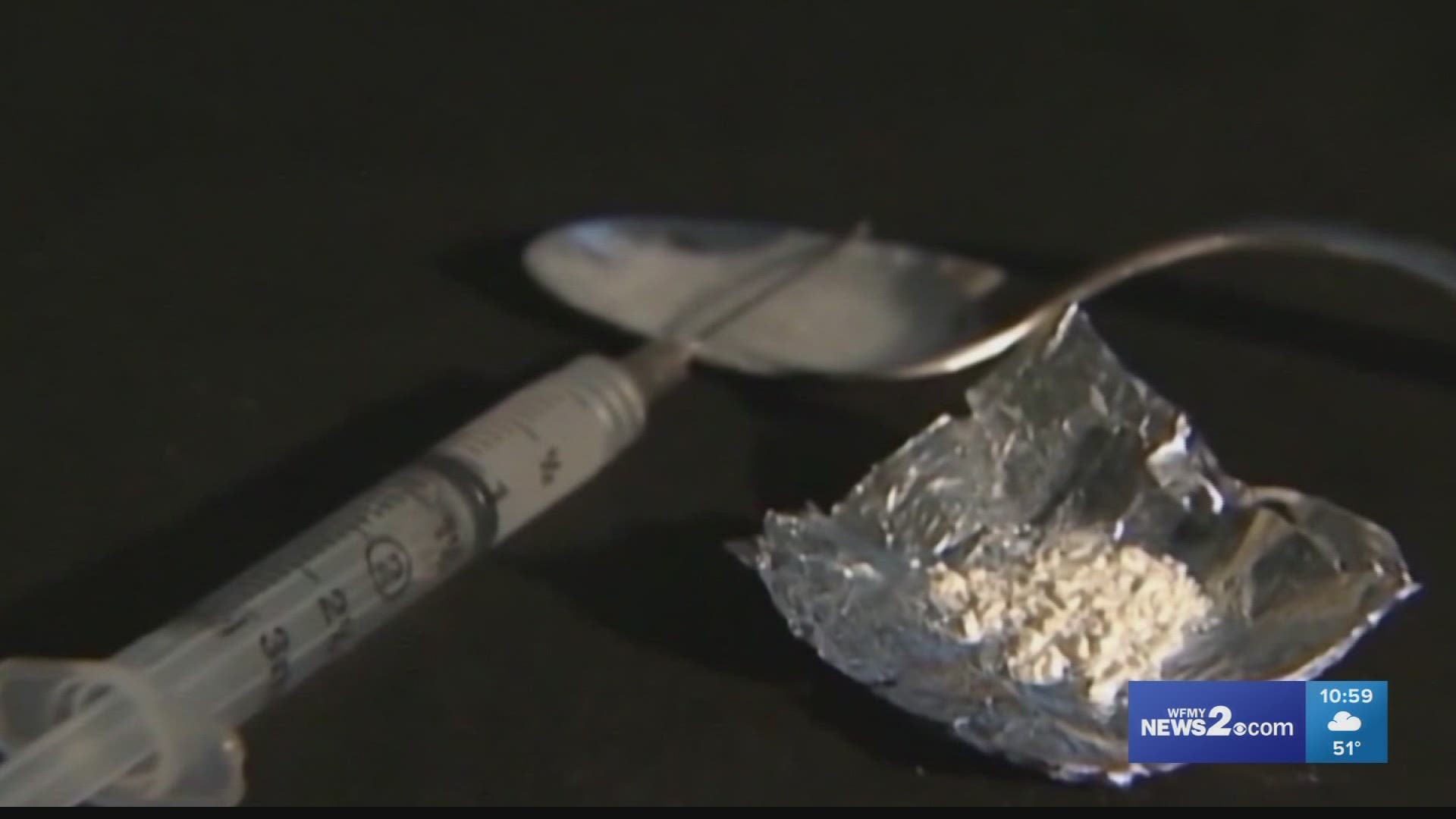 An average of 5 people died daily last year from drug overdoses in North Carolina.  Forsyth County ranked in the top 10 of heroin-related deaths over the past two years.  
Neighboring Guilford County ranked number two. Watch 'A Night Near Death' Special