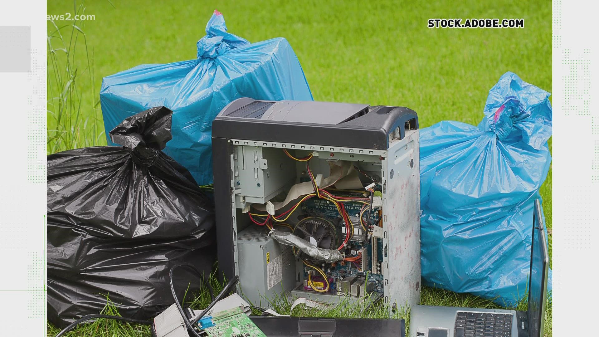 Half of states, including NC, have recycling laws preventing electronics from ending up in landfills.