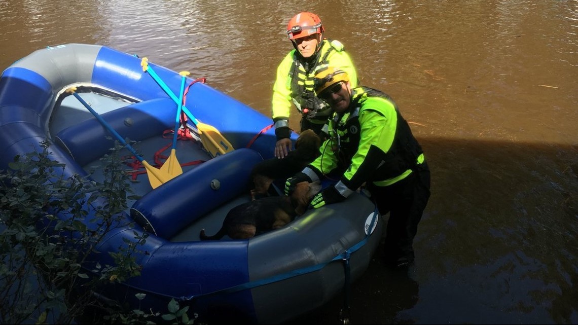 PHOTOS WinstonSalem Fire's Swift Water Rescue Squad in Lillington
