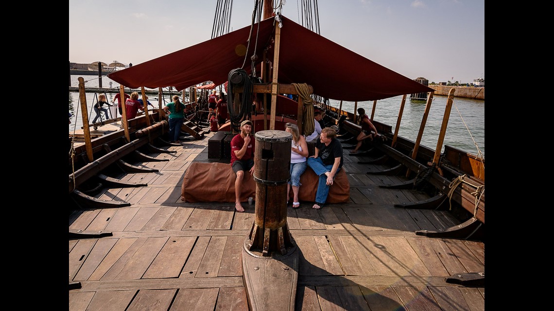 photos: worlds largest operating viking ship