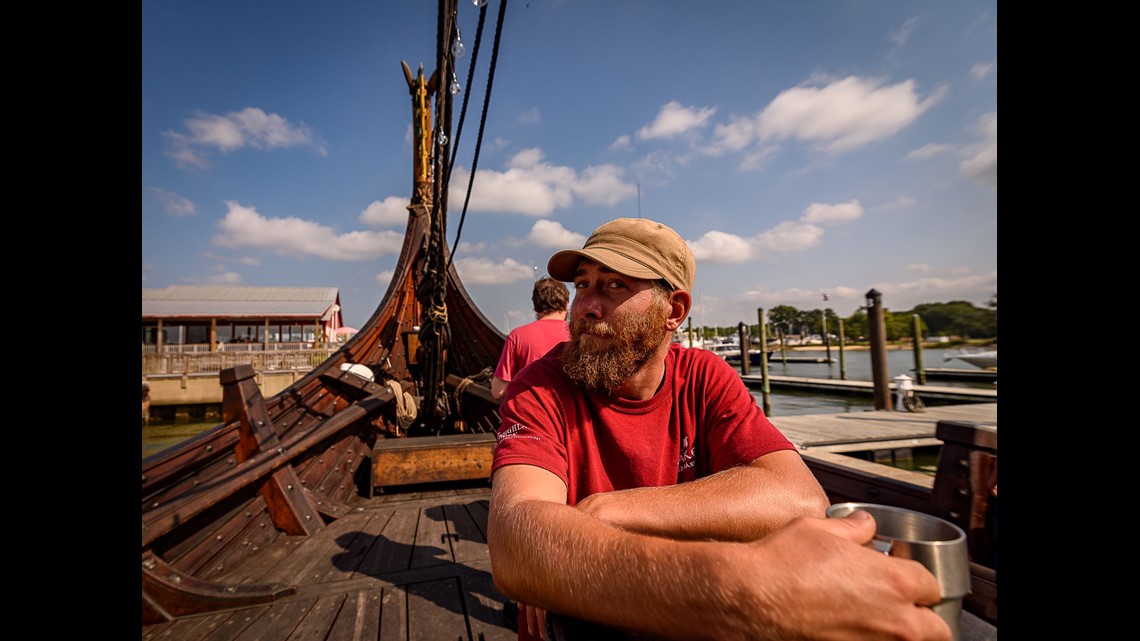 photos: worlds largest operating viking ship