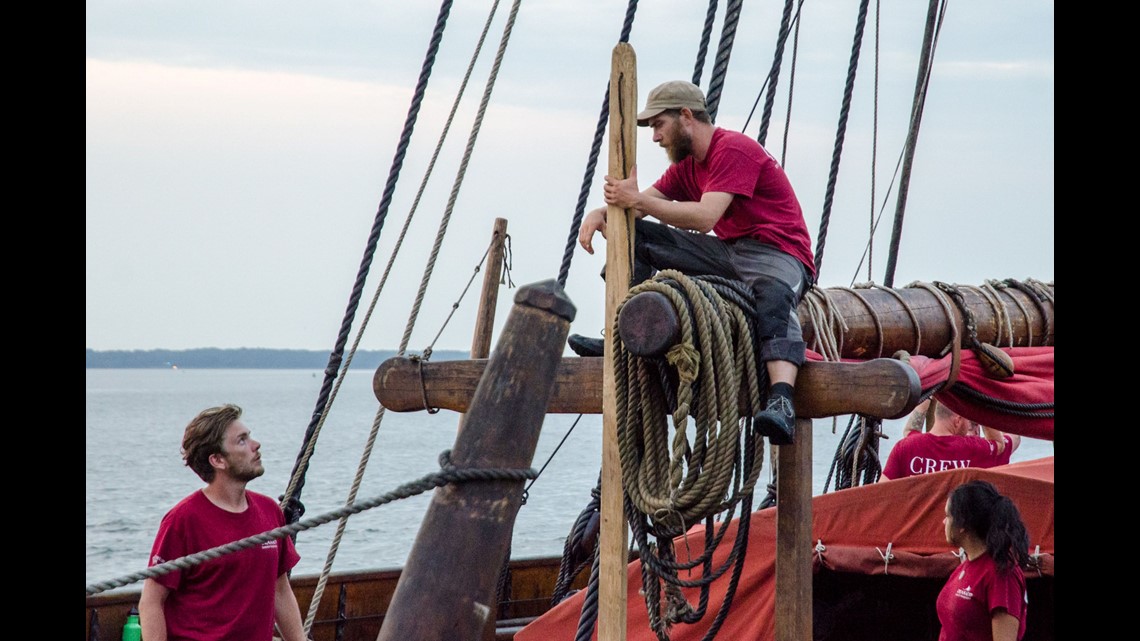 photos: worlds largest operating viking ship