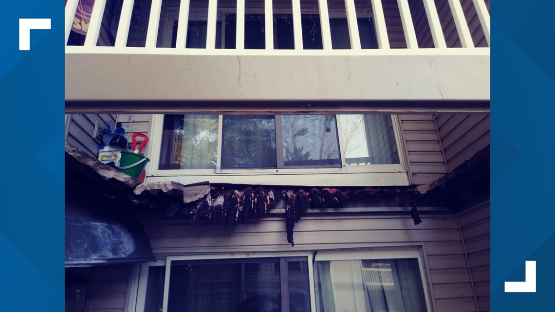 Greensboro apartment balcony collapse caused by termites