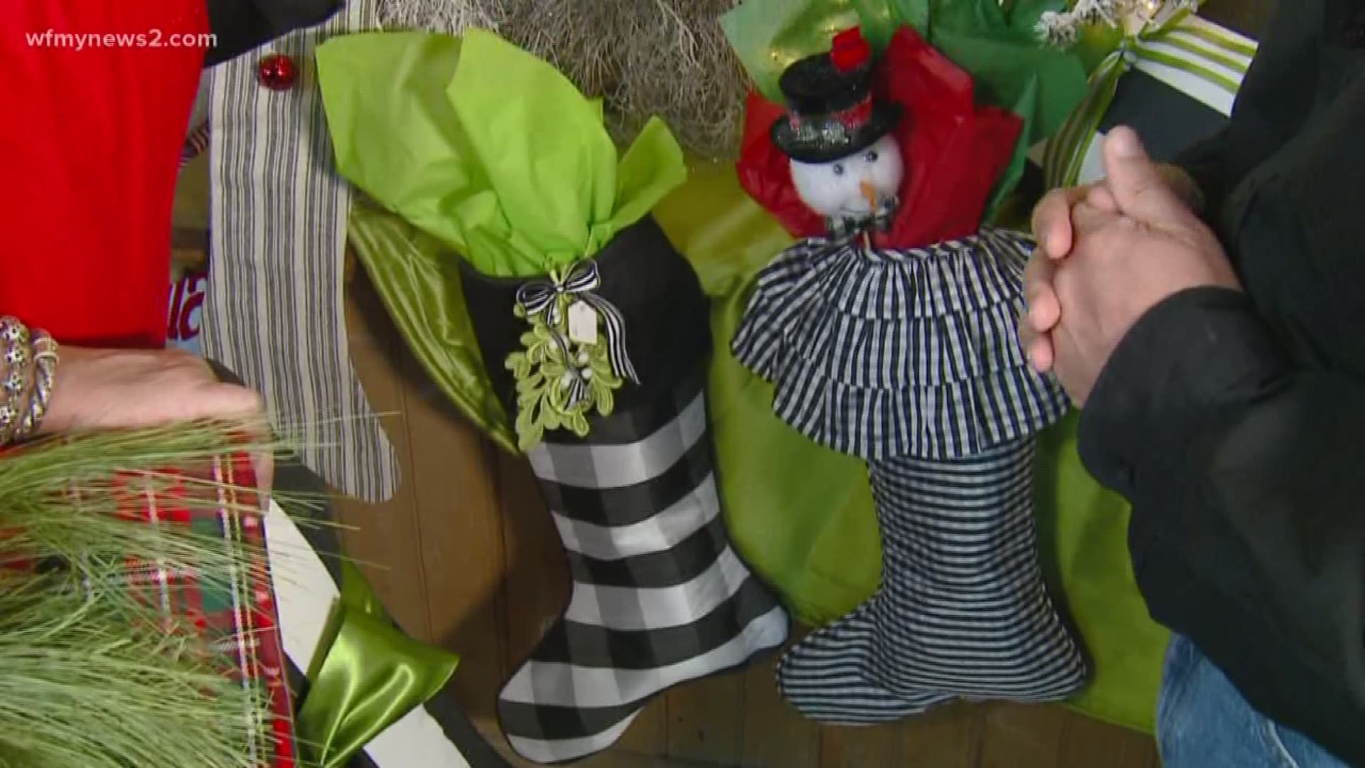 Nancy McGee gives pointers on how to fill your stockings before Santa comes down your chimney.