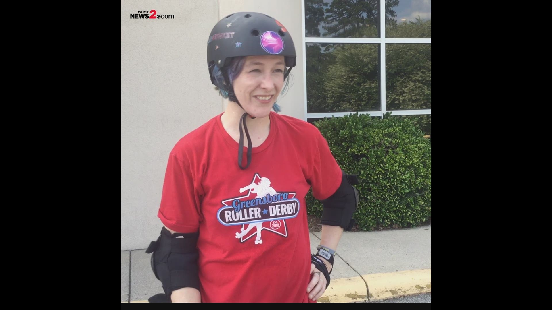 Lori B. decided to get out of the house and put on a pair of roller skates when the stay at home mom joined a roller derby league.