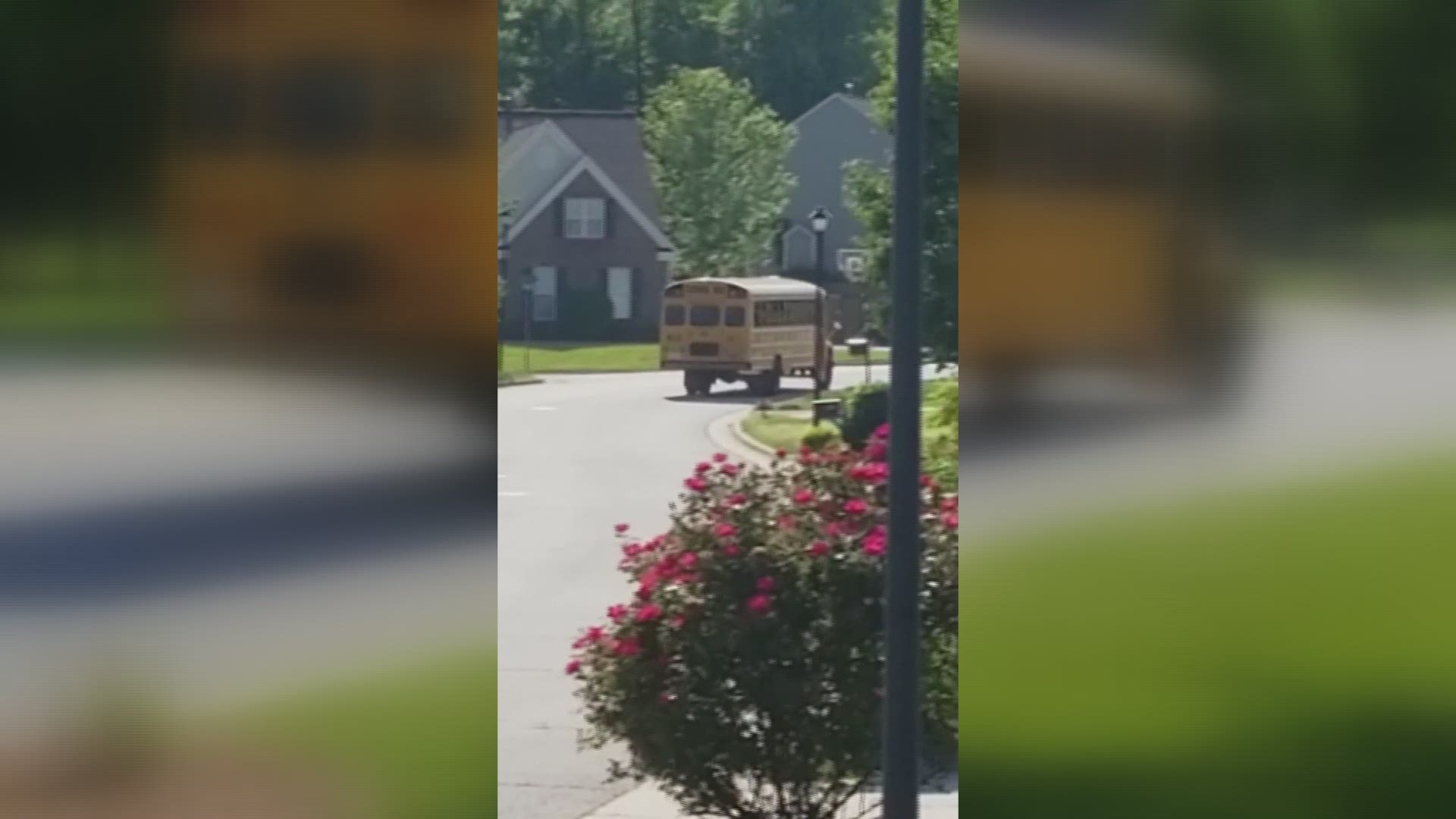 The mom sent the video and her concerns about the speeding school bus to the Guilford County school district and they said the driver is facing disciplinary action.