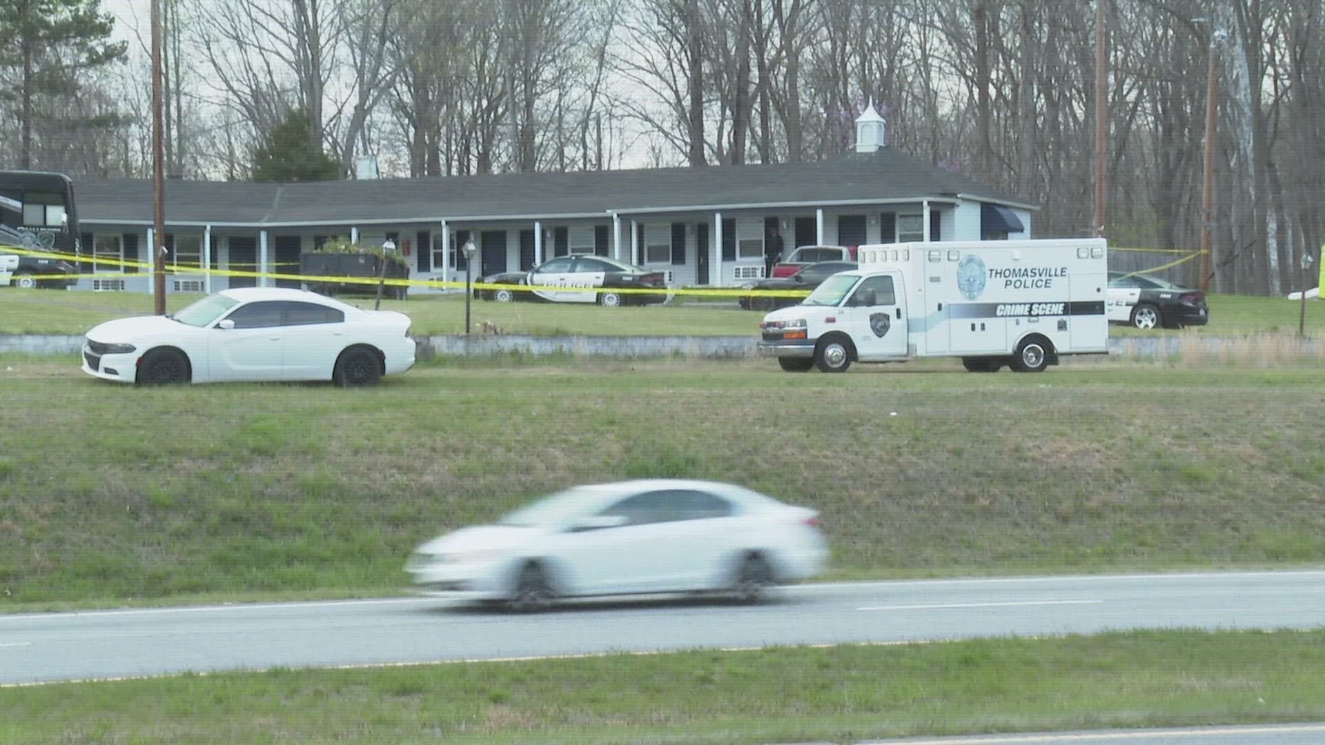 The double shooting happened at a motel in Thomasville.