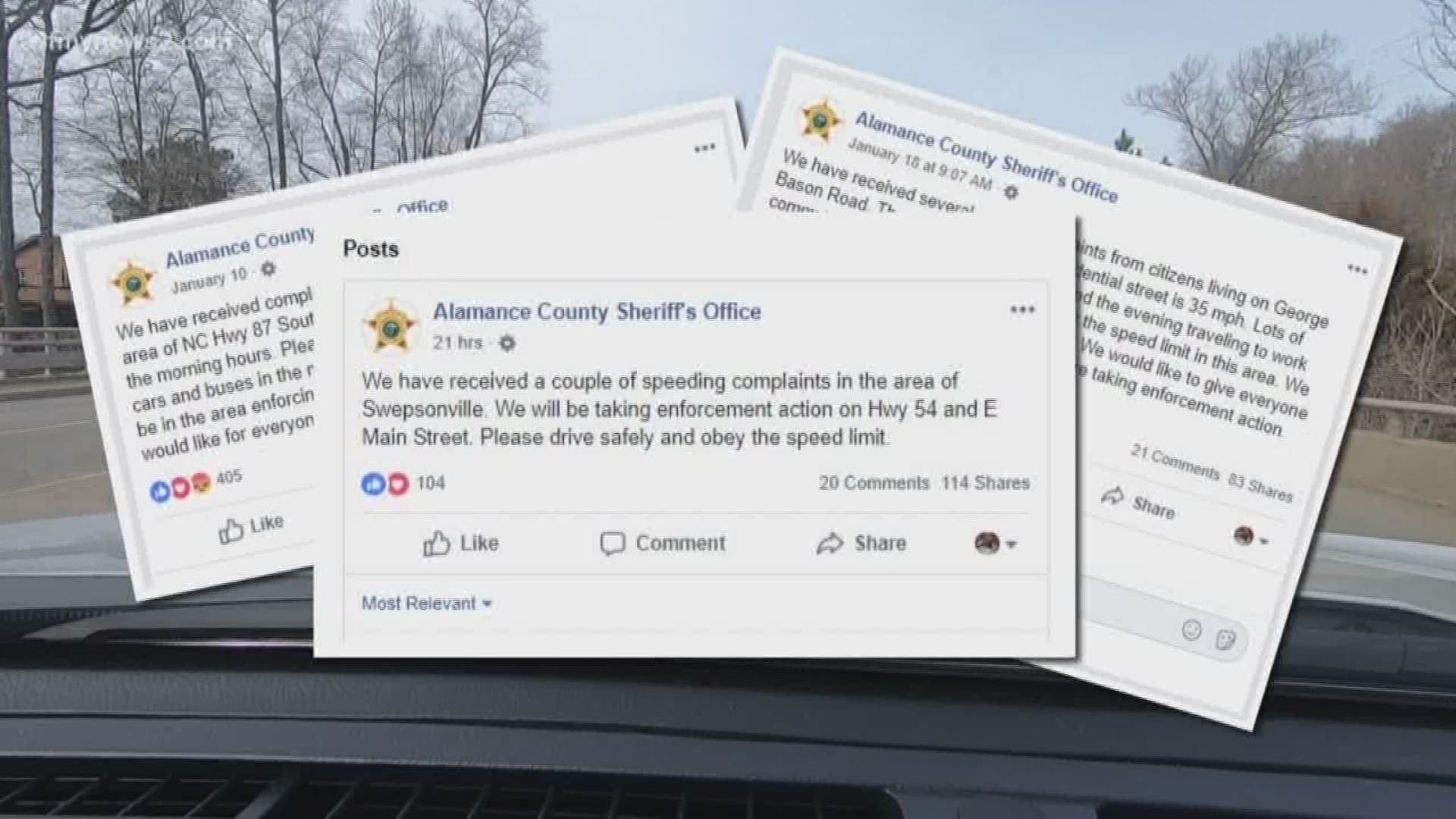 After a post from the sheriff’s department revealed a speeding problem in one neighborhood, we take a look at how serious the problem really is.