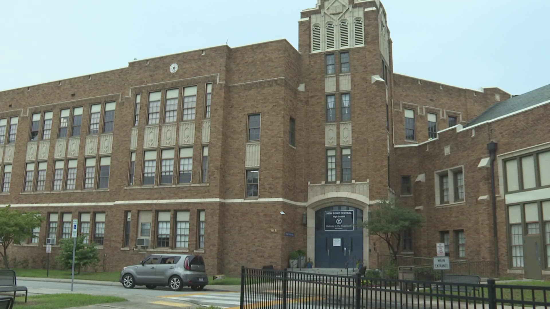 Principal Mike Hettenbach is in his third year as principal of High Point Central.