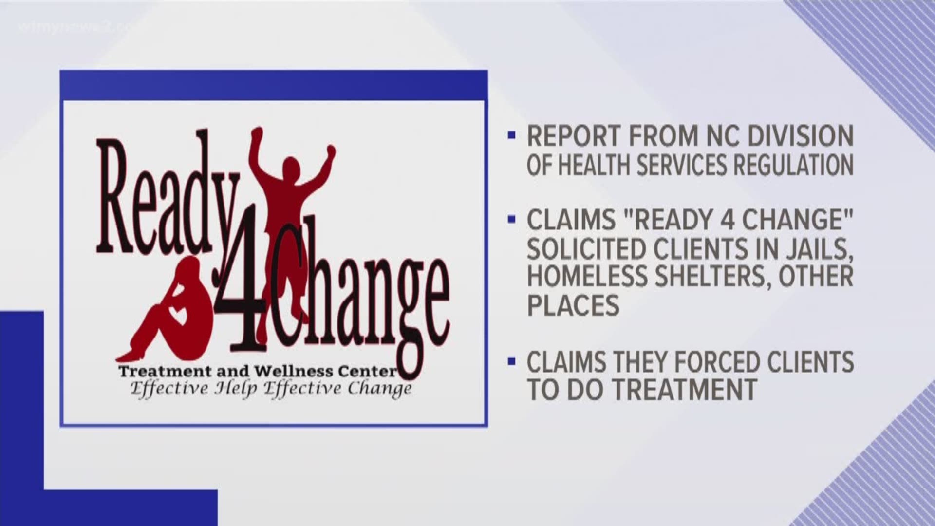 A Greensboro substance abuse agency is losing its license. The state claims it endangered its clients.
