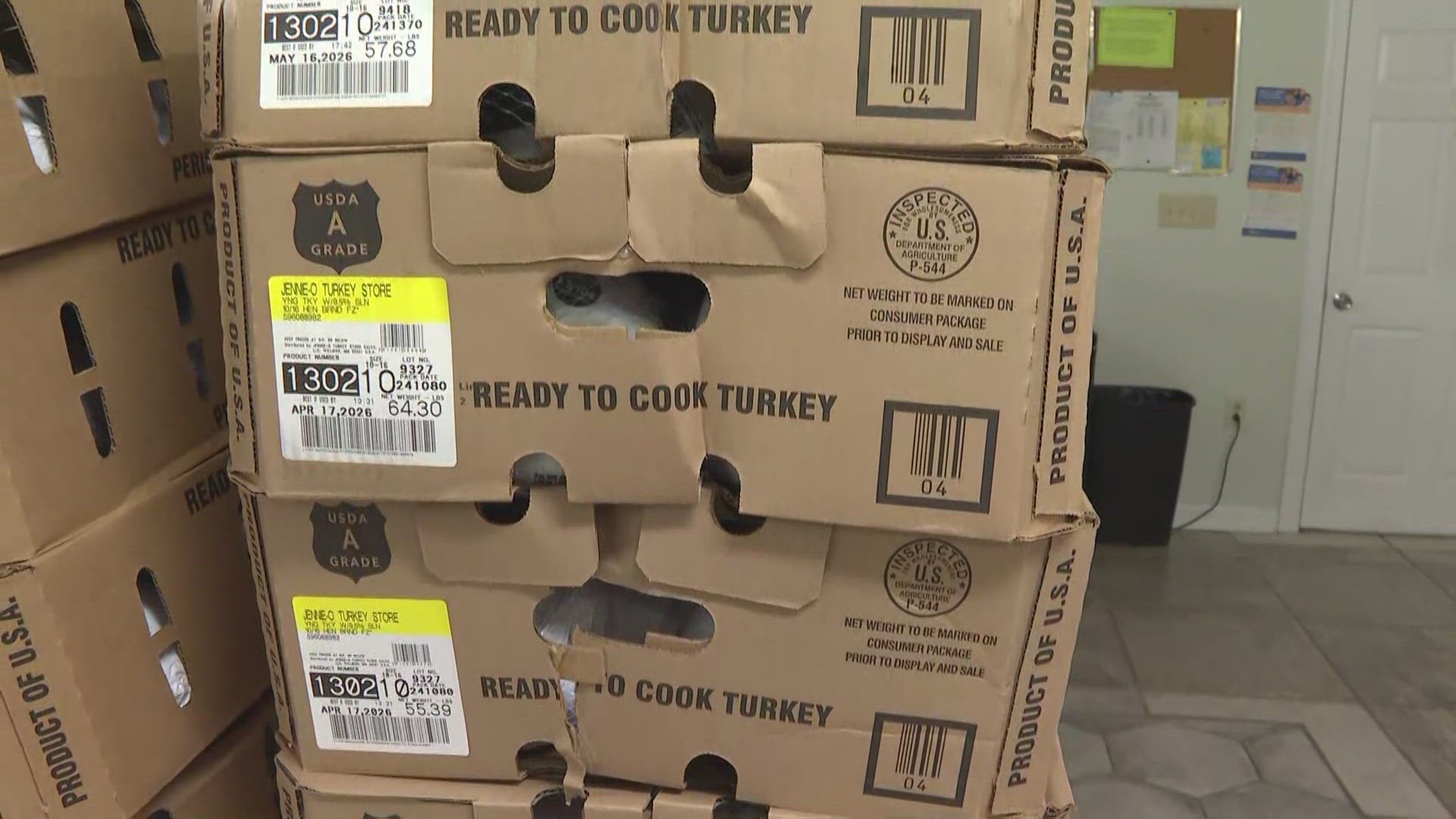 Organizers are set to give out 400 turkeys on Saturday, Nov. 23, starting at 10 a.m.