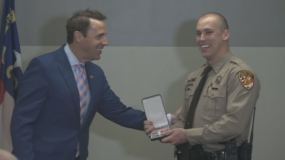 Congressional Badge Of Bravery | Guilford County Deputy Shot in Line of ...