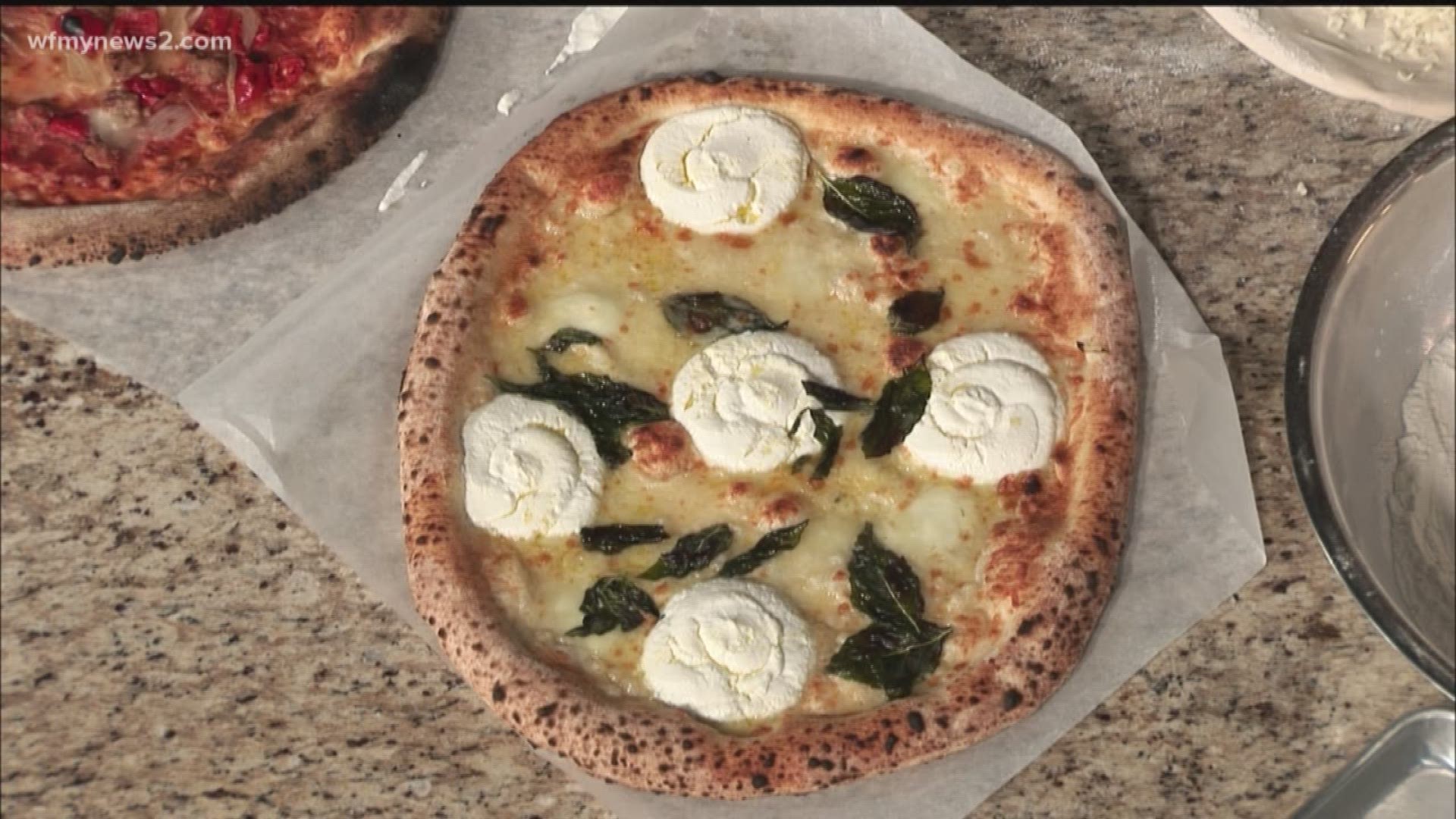 Cugino Forno shares their recipe for their "white" pizza.
