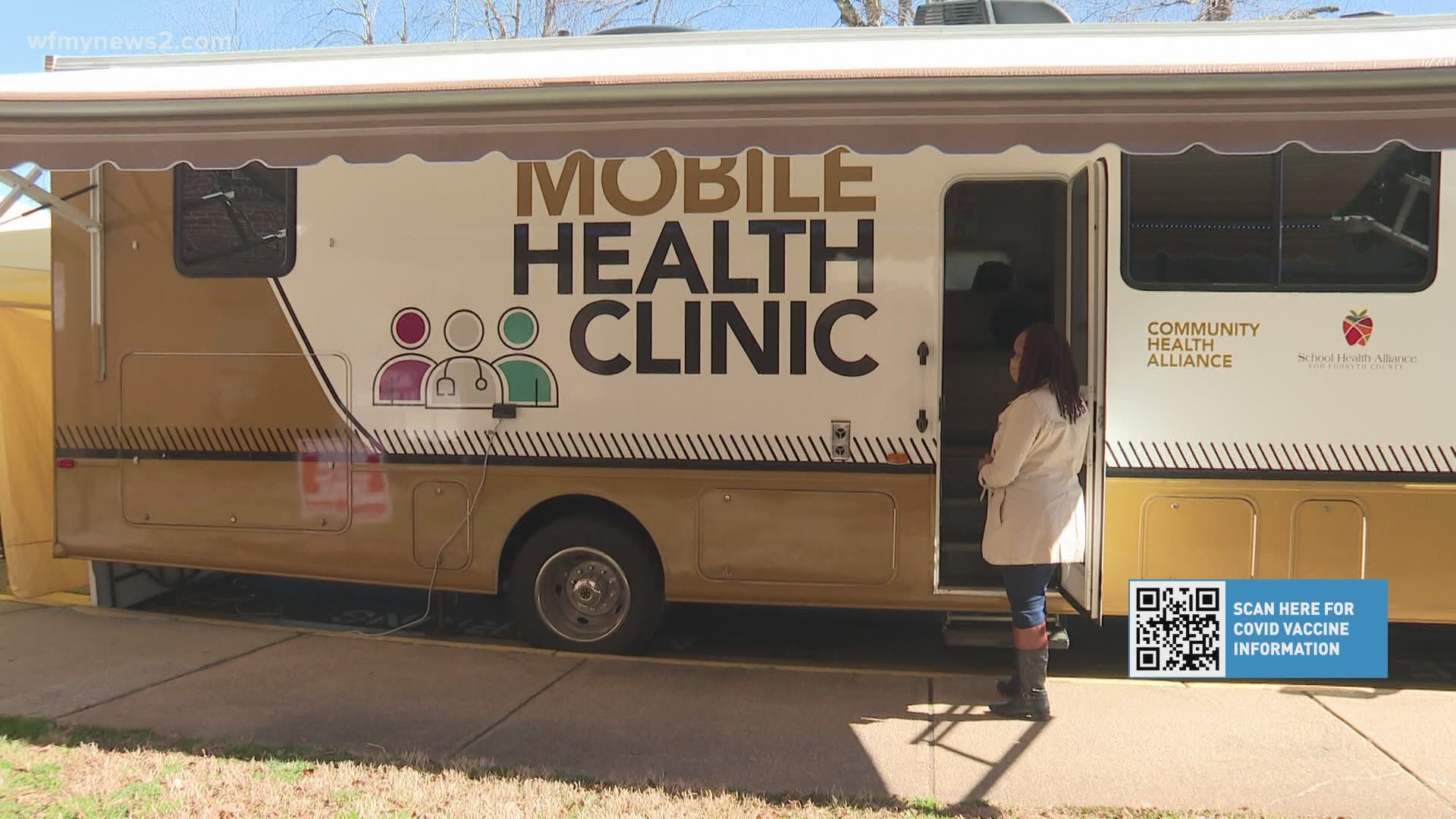 Sixty senior citizens were vaccinated during a mobile clinic in Eastern Winston-Salem.