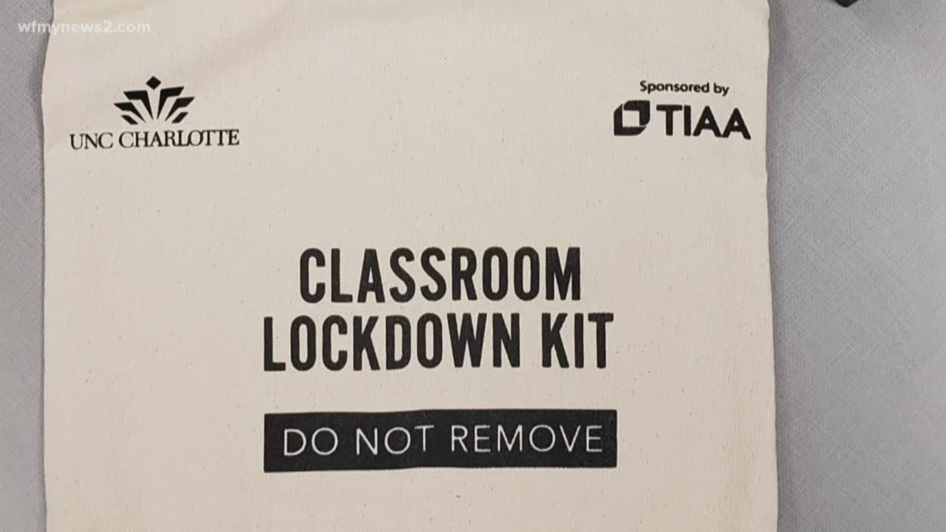 There are only two items in this kit, but they could save a student’s life.