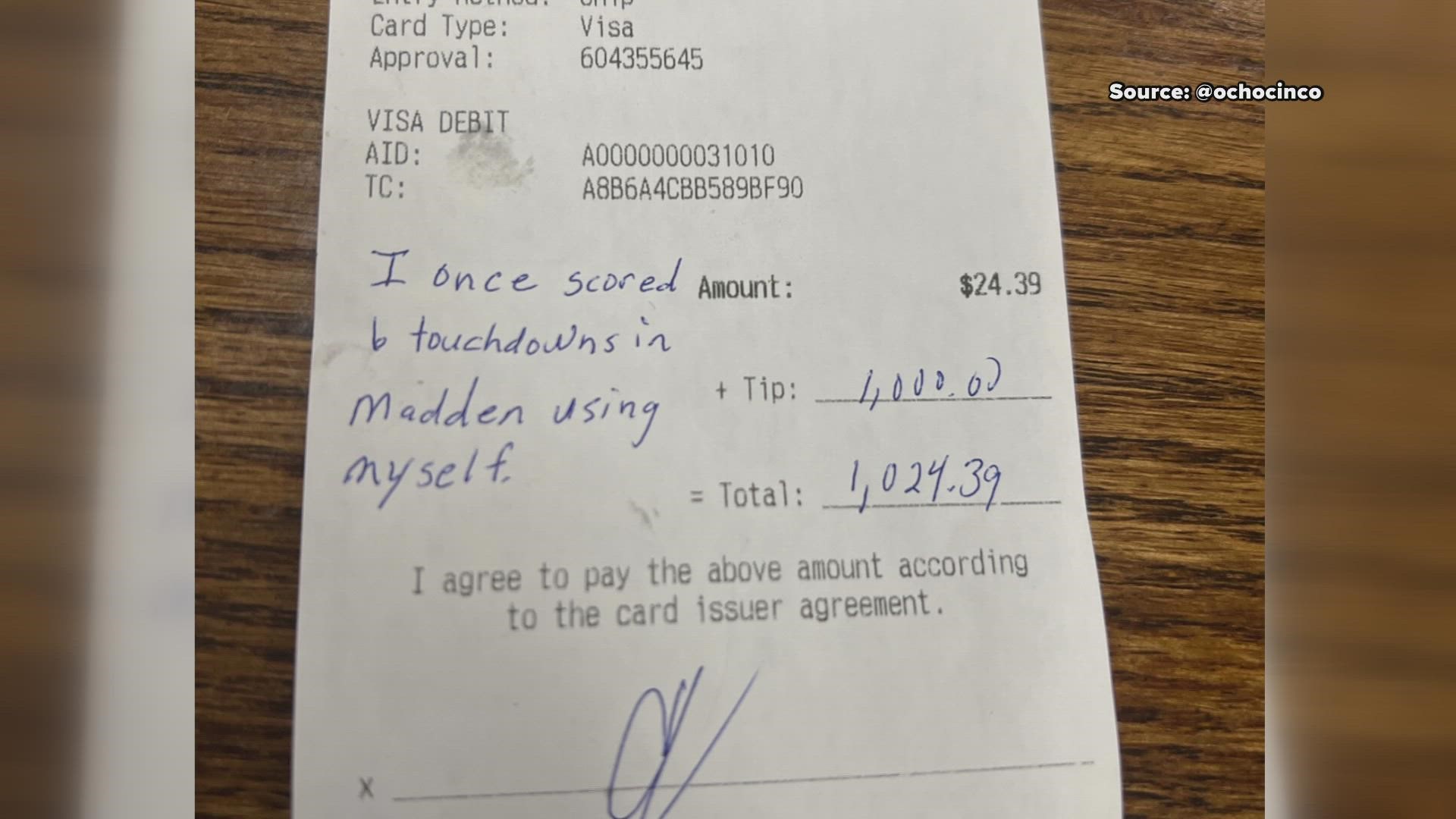 $10,000 tip leaves restaurant workers in tears