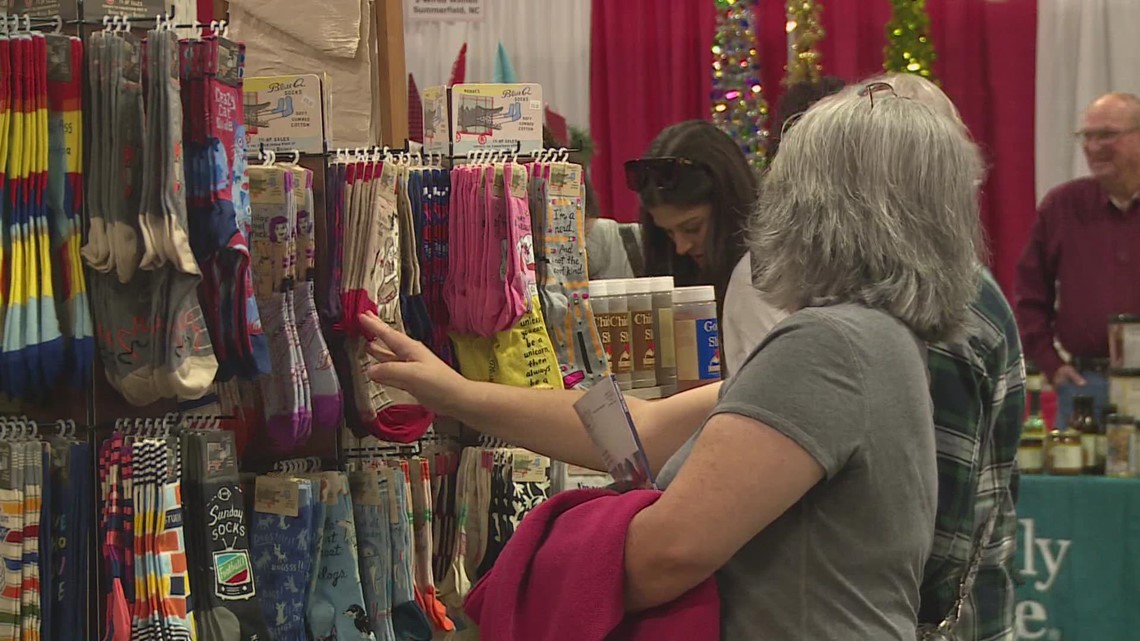 Greensboro Holiday Market attracts thousands to Greensboro Coliseum