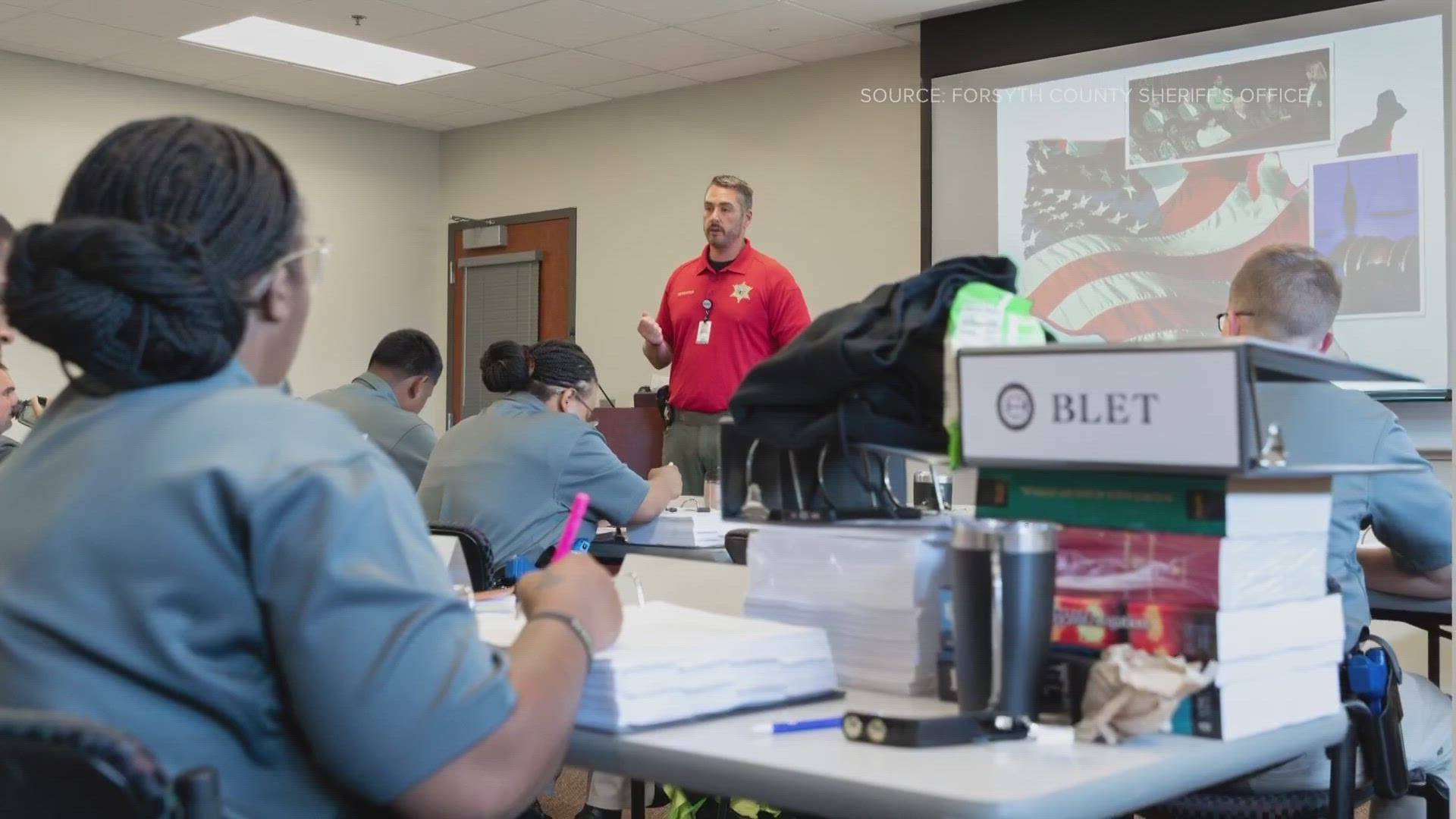 The sheriff's office says its program is just one of four of its kind across all 100 North Carolina sheriff's offices.