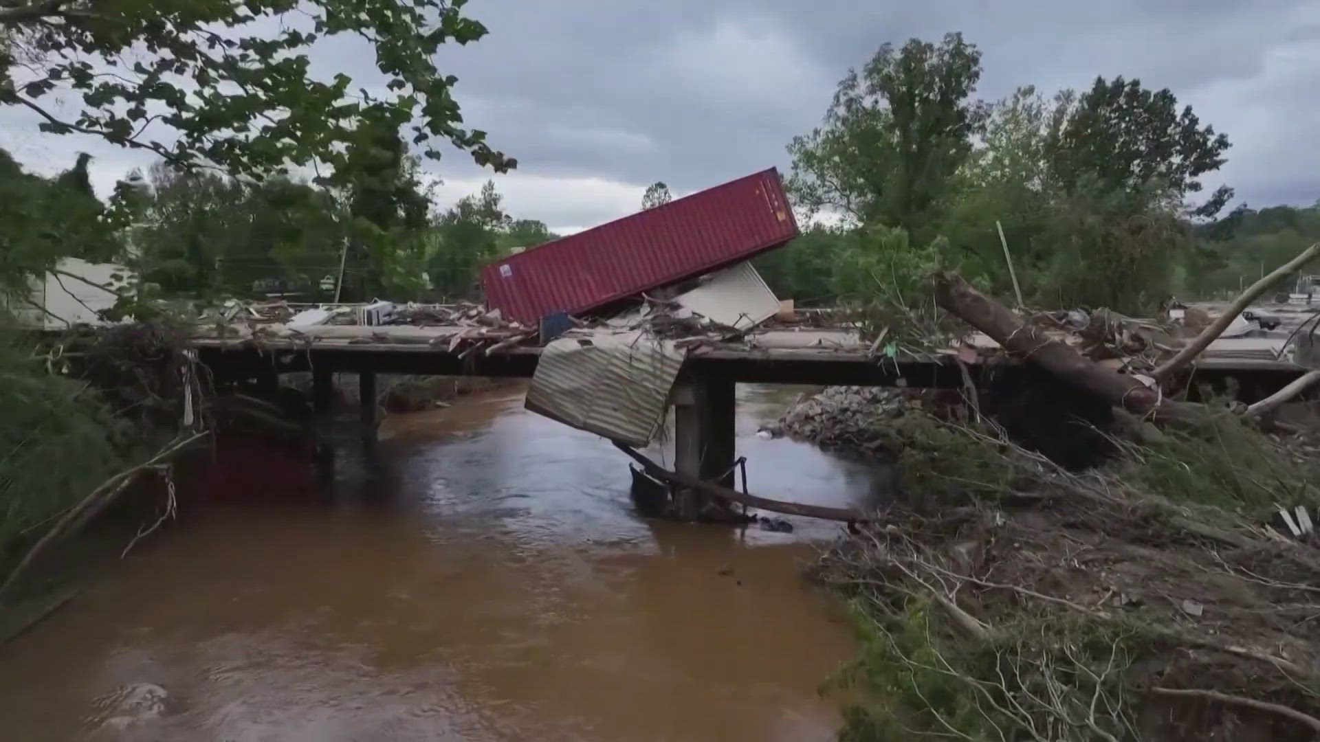 Thousands in the state are still without power or water in the wake of the storm.