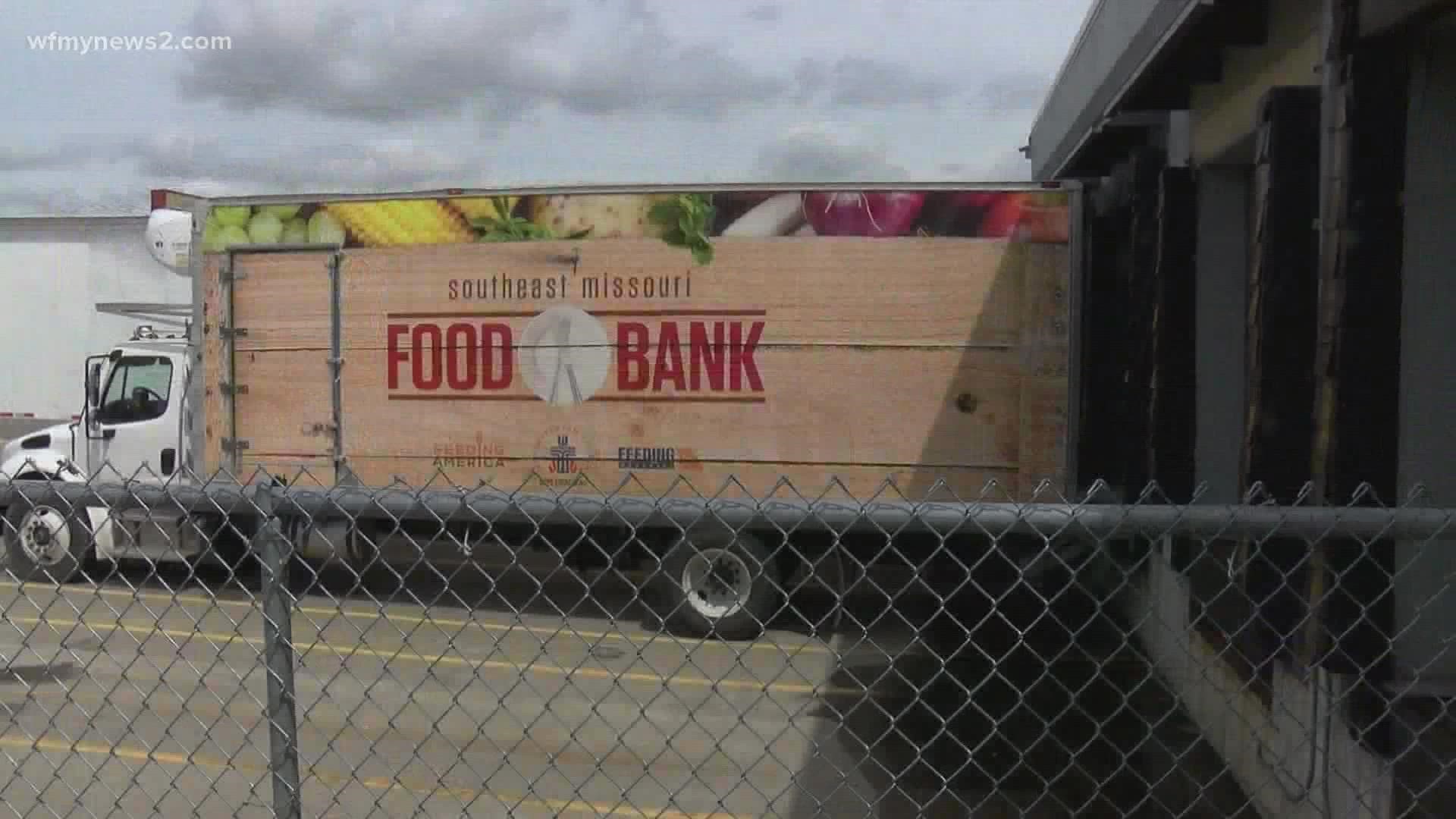 The Second Harvest Food Bank of Northwest North Carolina said one in six people in our state face hunger daily.